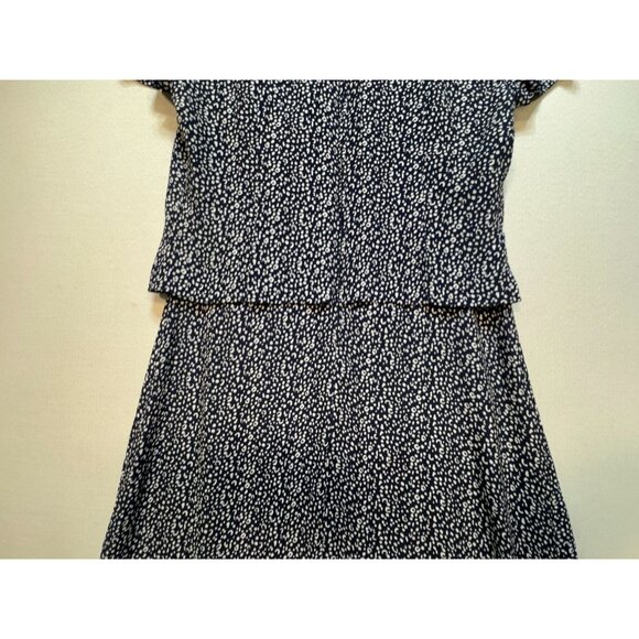 Dressbarn Womens 2-Piece Blazer & Dress Set Size 14 Navy & White Polka Dot Retro - Picture 16 of 16
